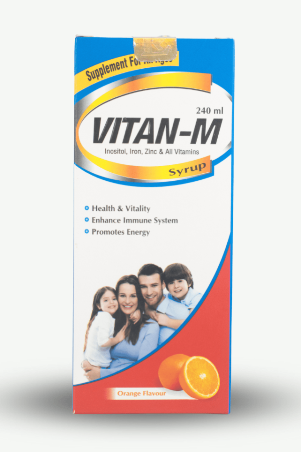 Vitan-M is very effective for muscles, mental, eyesight, muscles, and nerves weakness and also helps cure leucorrhea