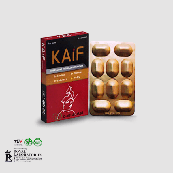 KAIF Capsules are an excellent supplement for men who want to contribute to their sexual performance, for normal maintenance of fertility, reproduction, testosterone levels, and benefit from the antioxidant effects.